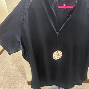 Navy Blue Tail Golf Shirt